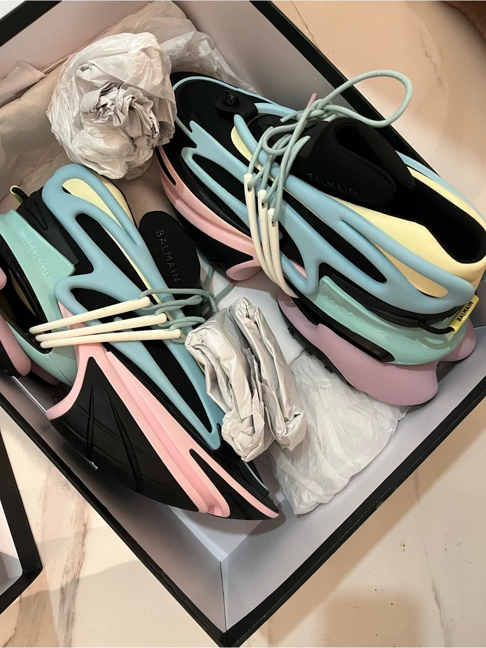 New Balmain Unicorn Low ‘Multicolor’ Trainers